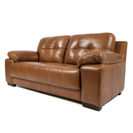 Sofá Madri - Cuero Premiun - 2,5 Cuerpos 469 (Brown Encerado)