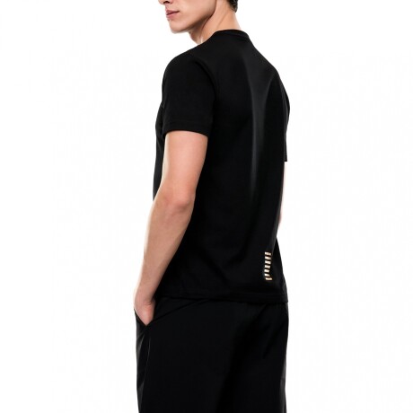 Remera EA7 Emporio Armani Pima Cotton Core Identity Black