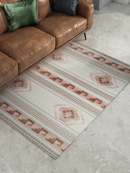 ALFOMBRA AZTECA TAUPE
