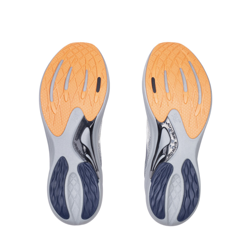 Zapatillas Running M Cushion Shoes Hombre Egret/dk.blue