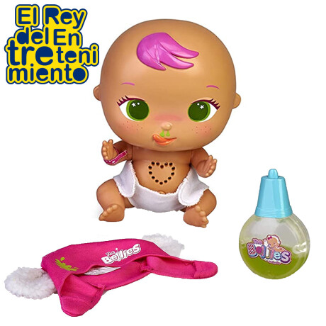 Muñeca Interactiva The Bellies 15 cm + Accesorios Liz-Achoo