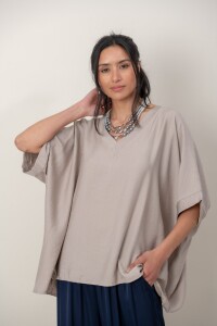 BLUSA EDEN Visón
