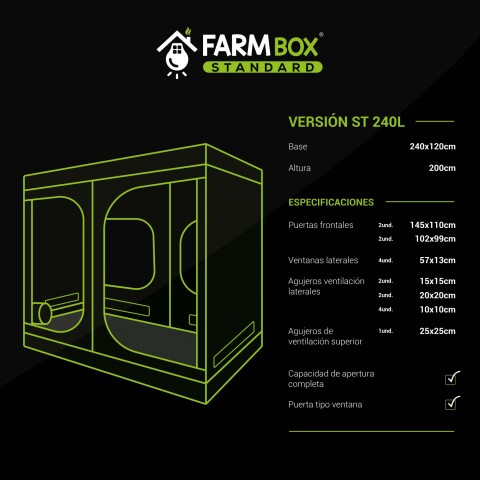 ARMARIO FARM BOX STANDARD 240X240X200CM ARMARIO FARM BOX STANDARD 240X240X200CM