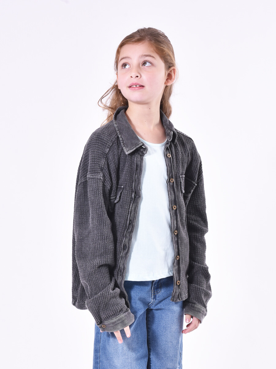 CAMISA DONNA - NEGRO 