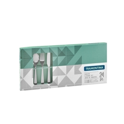 Juego de cubiertos para asado modelo COPACABANA, 24 piezas -TRAMONTINA TF2250