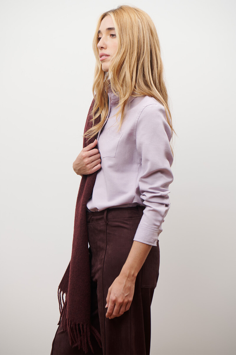 CAMISA OXFORD LILA