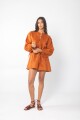 VESTIDO CORAL Terracota