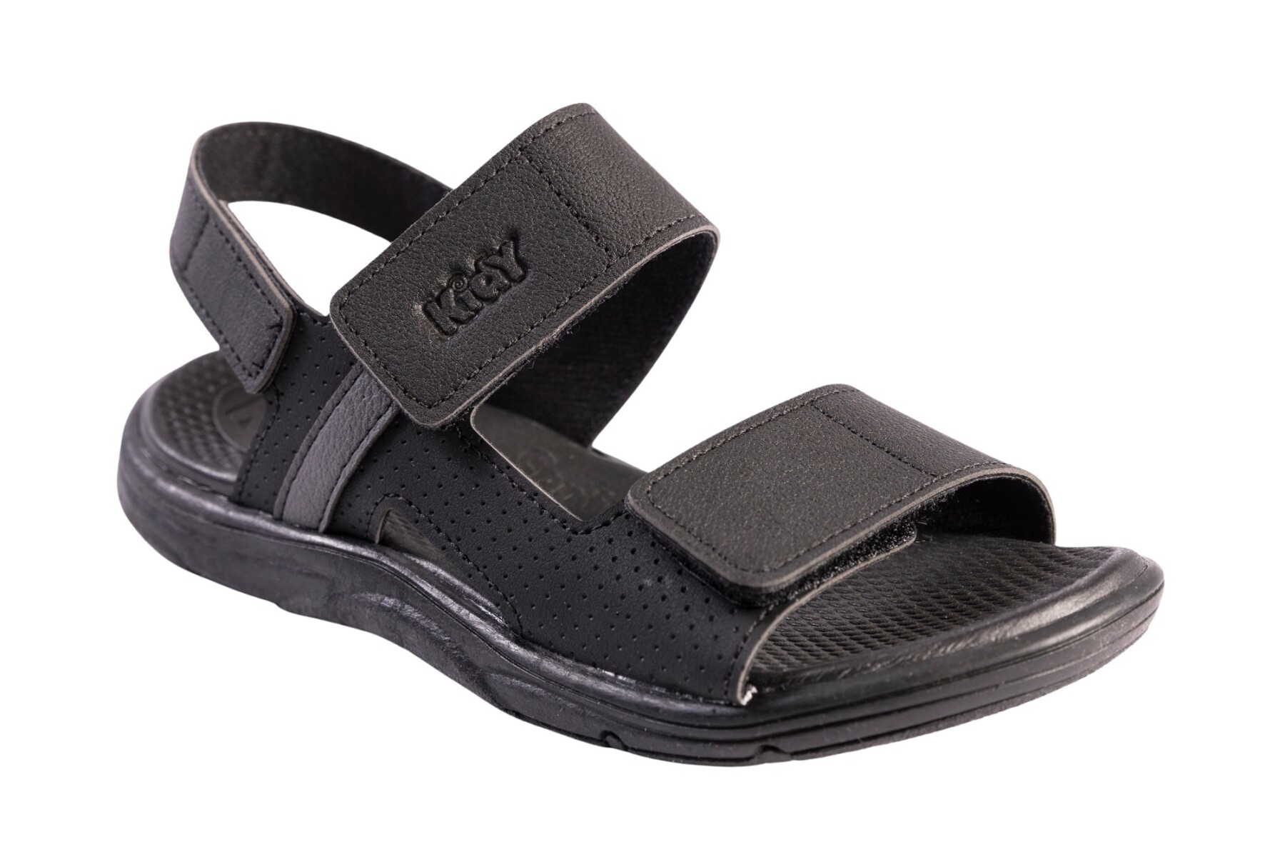 KIDY SANDALIA COMFORT - PRETO/GRAF 