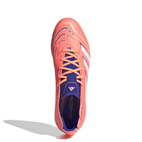 Championes Unisex Adidas Futbol 5 Predator League Tf Anaranjado - Azul
