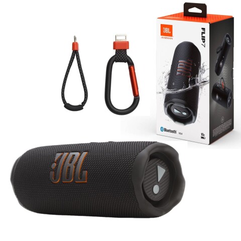 Parlante JBL Flip 7 Bluetooth Resistente al Agua IP68 Negro