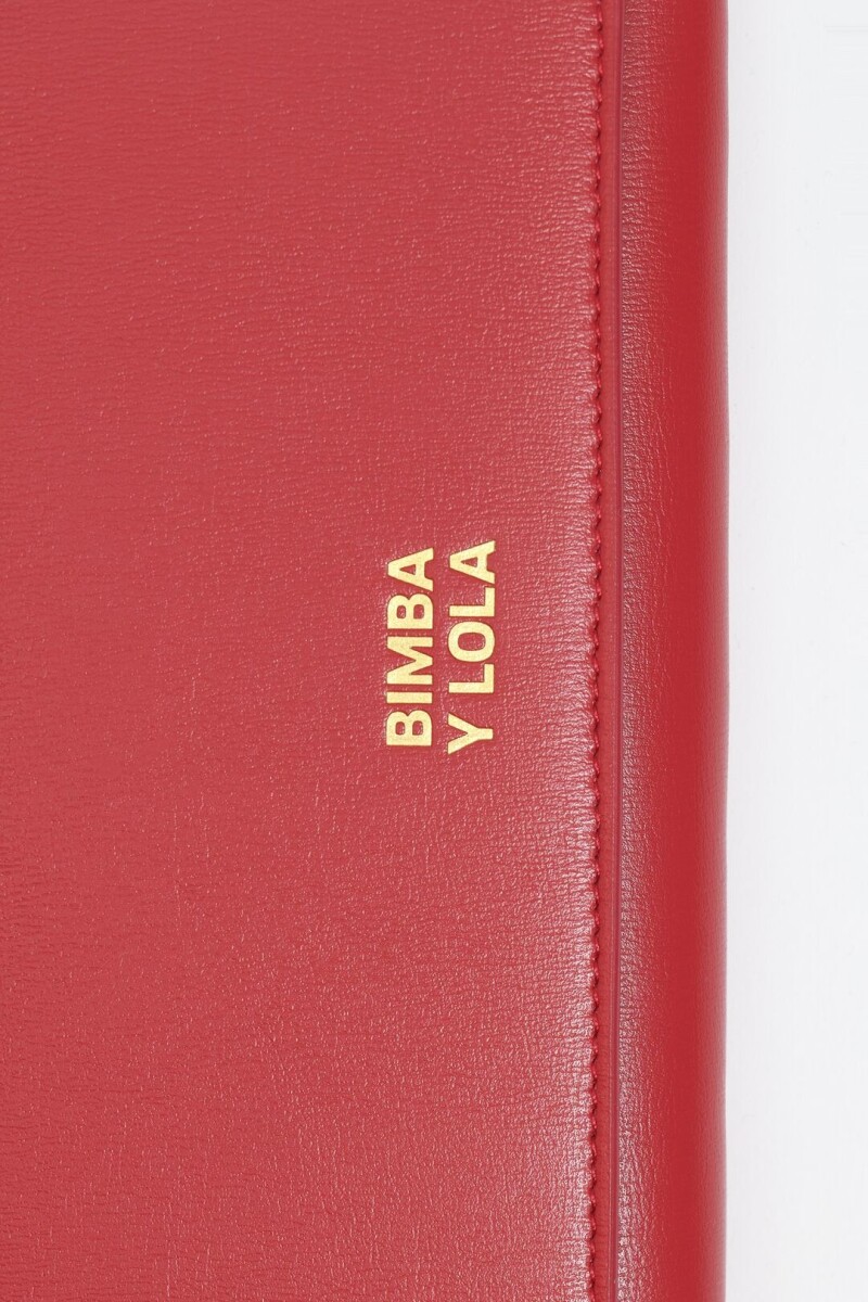 BILLETERA Rojo