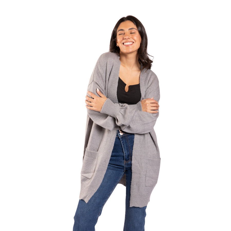 CHERRY CARDIGAN GREY