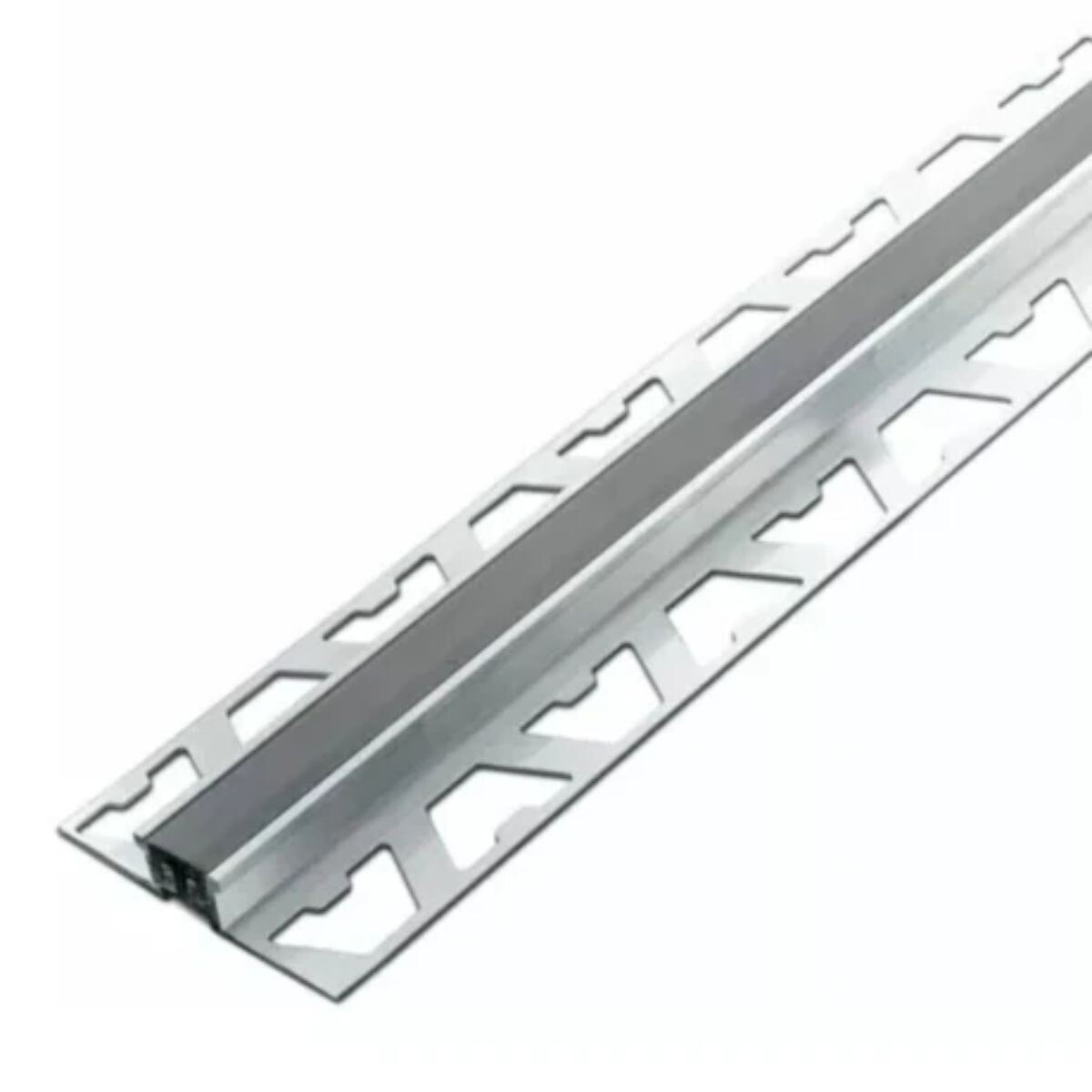 Aluminio Junta Dilatación Euro 12mm 2,5mt Gris 