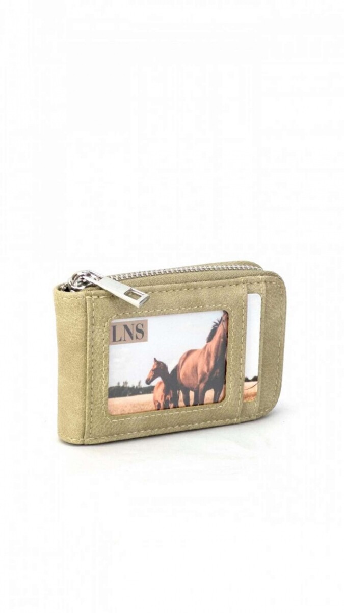 Tarjetero Honey - Verde Laurel 