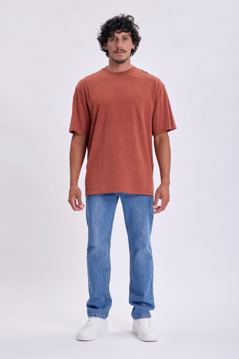 Pantalón jean fit clásico Azul Medio