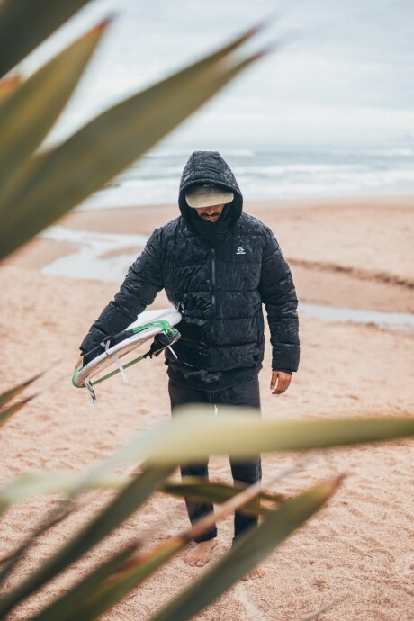 Campera Abrigo Wet / Negro - Preventa U