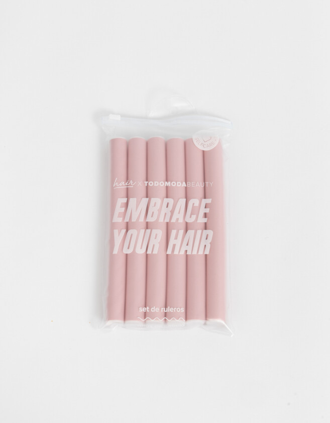 Accesorios Pelo Set En bolsita Set De Rizadores De Pelo - Rosa Claro
