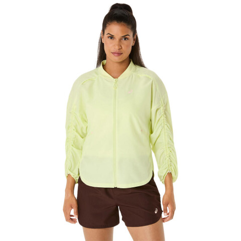Nagino Run Adjustable Jacket - Mujer Huddle Yellow