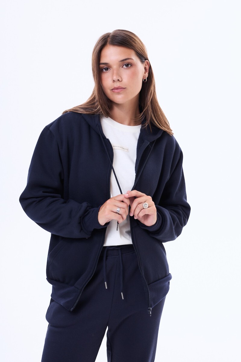 Buzo felpa Futrono Azul