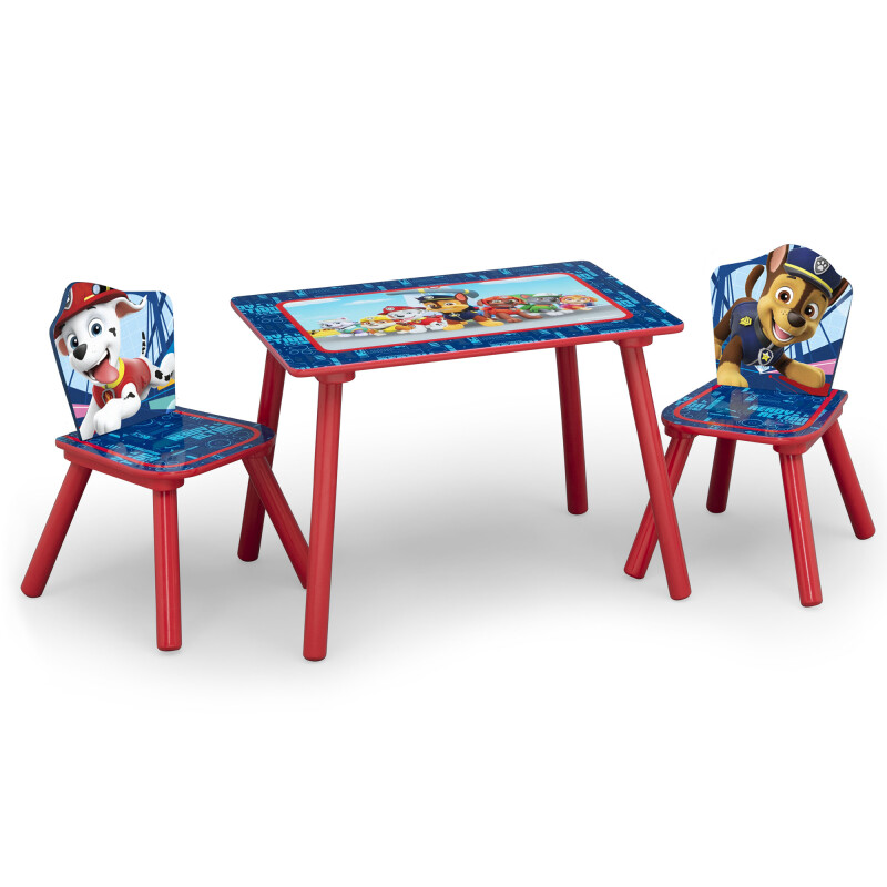 Set juego de mesa y organizador Paw Patrol Set juego de mesa y organizador Paw Patrol