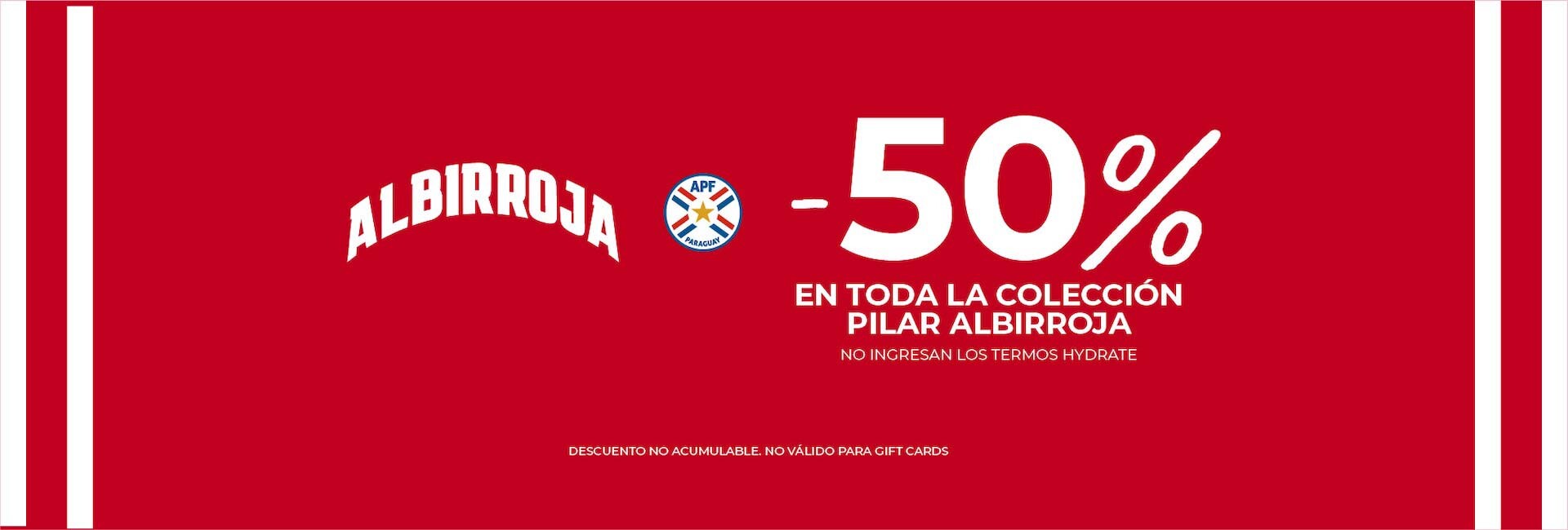 PROMO ALBIRROJA 4 JULIO