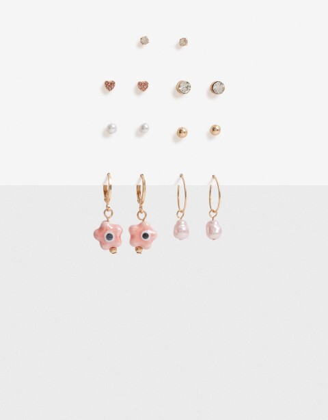 Aros Sets Metal Bijou Set Metal - Dorado