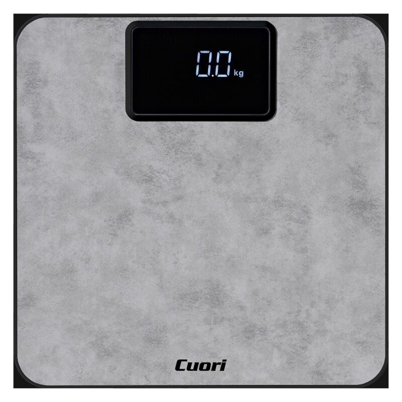 Balanza De Baño Cuori Digital Max 180 Kgs Gris/Blanco