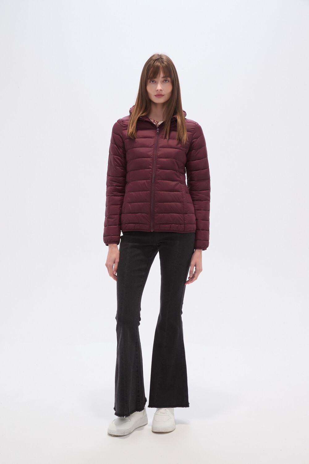 Campera Lennox Cereza Oscuro