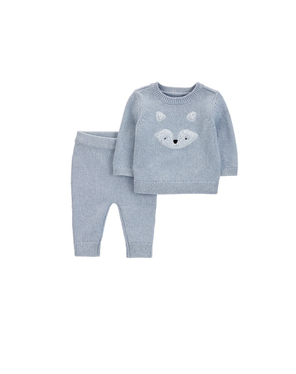 Conjunto Hilo Carters Mapache Gris 