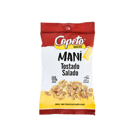 Mani Copeto 120 grs Tostado Salado