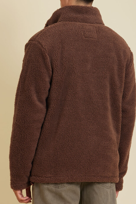 CAMPERA SAYER ( SHERPA) RUSTY MarrÓn