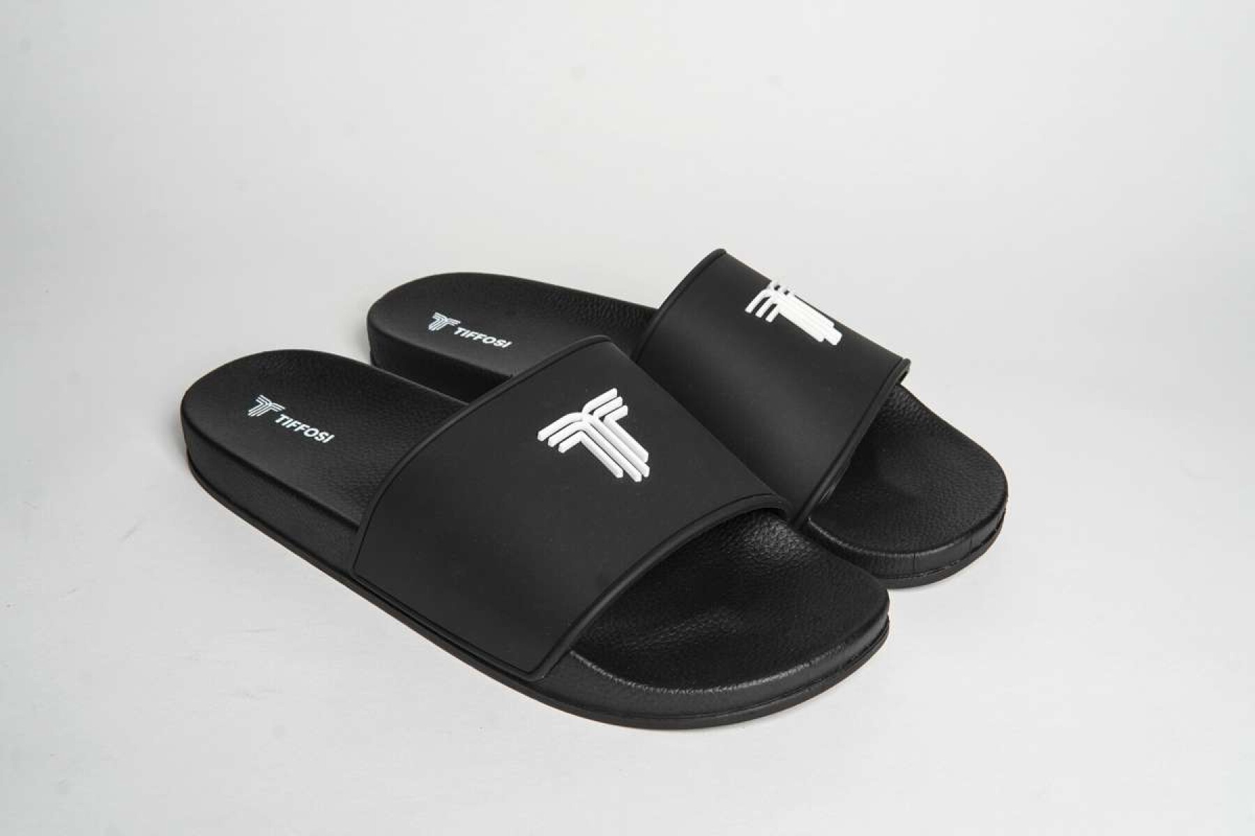Chanclas Tiffosi Slide de Hombre - Negro 
