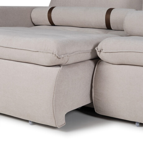 Sofá Cama Sense - Tela Microfibra Berlin 02 (Beige)