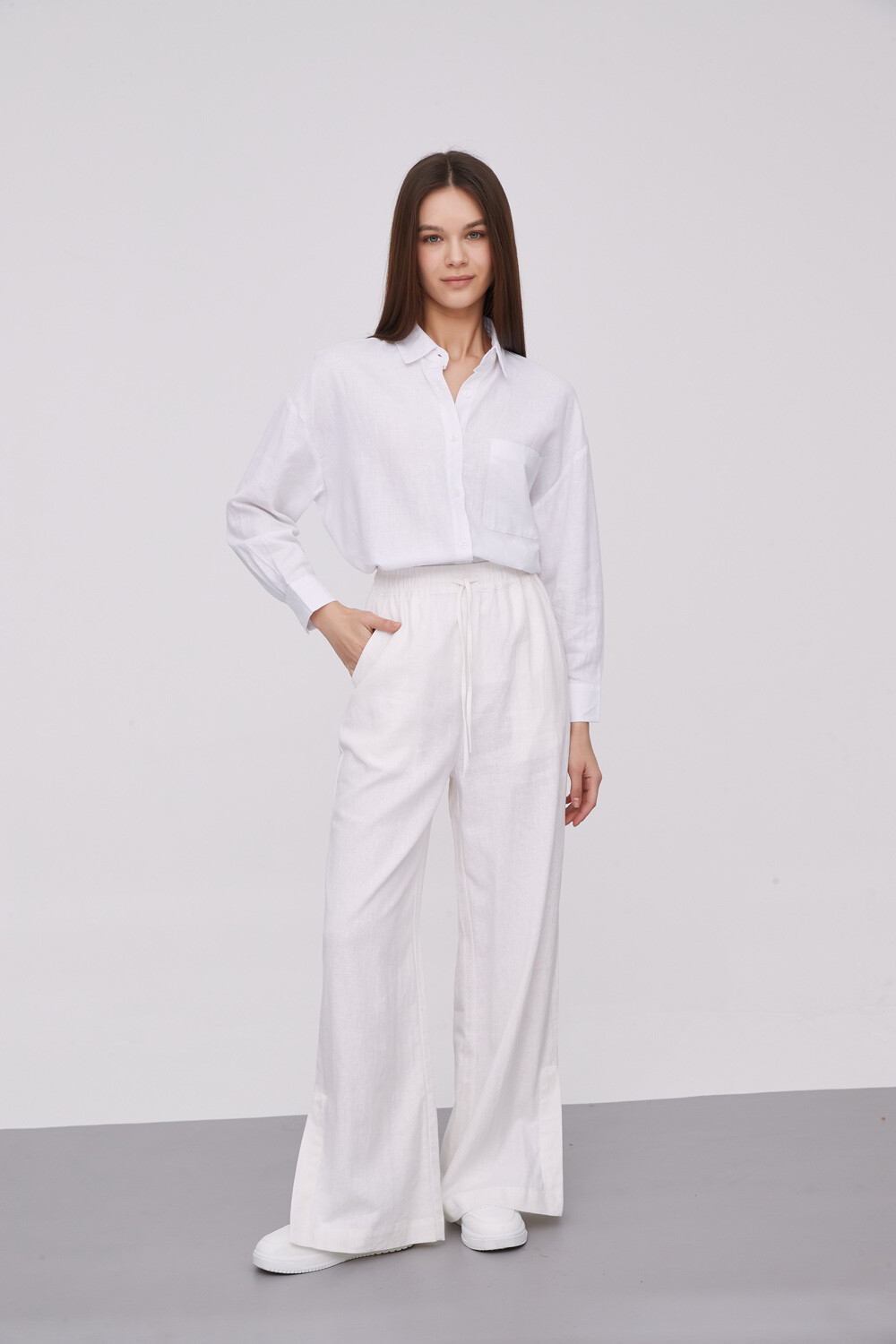 Pantalon Loriz Blanco