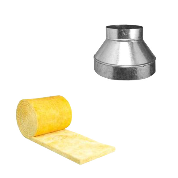 Kit De Pared Tromen Acero Inoxidable 8" KIT DE PARED TROMEN 8" INOXIDABLE 32151