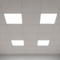 Plafones Cuadrados Promo X4 Unidades Led Luz Fría 60x60cm Plafones Cuadrados Promo X4 Unidades Led Luz Fría 60x60cm
