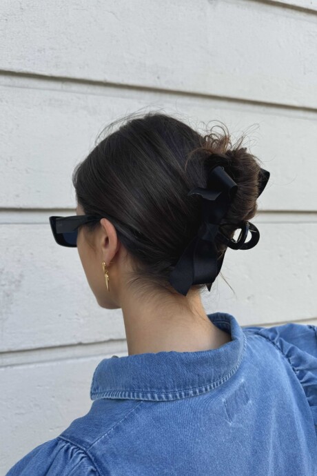 PINZA SIMPLE BOW BLACK PINZA SIMPLE BOW BLACK