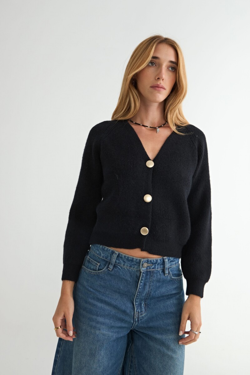 CARDIGAN TILIA - NEGRO 