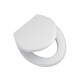 Tapa Inodoro Para Chicos Linea Infantil Madera Blanco Mate