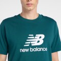 Remera New Balance de Hombre - Essentials - MT41502AAV GREEN