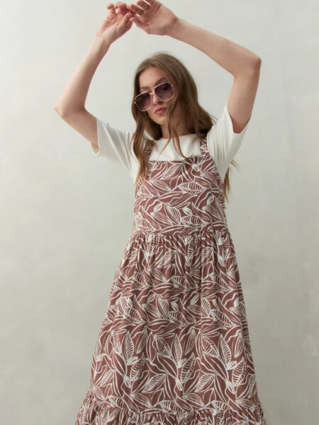 VESTIDO D.CASSIN COCO CHOCOLATE