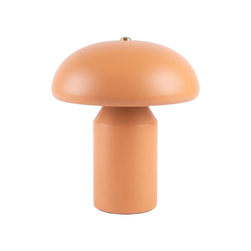 LAMPARA DIS HONGO NARANJA 18X23CM Unica