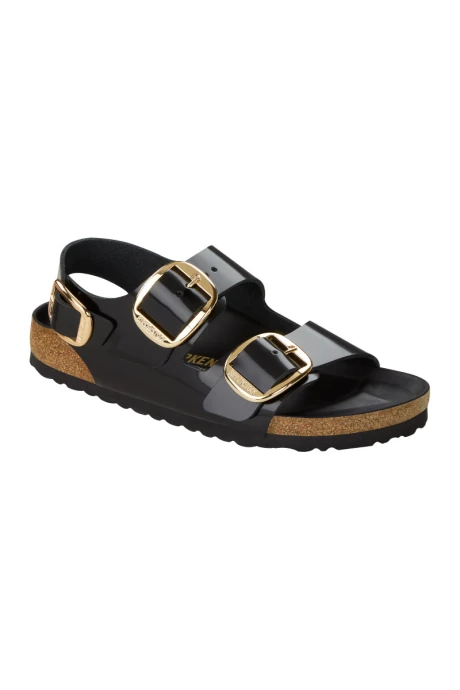 Sandalia Milano Bb Lena High Shine - Estrecho Negro