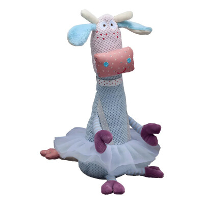 Peluche con sonajero Jirafa con tutu Storki Peluche con sonajero Jirafa con tutu Storki