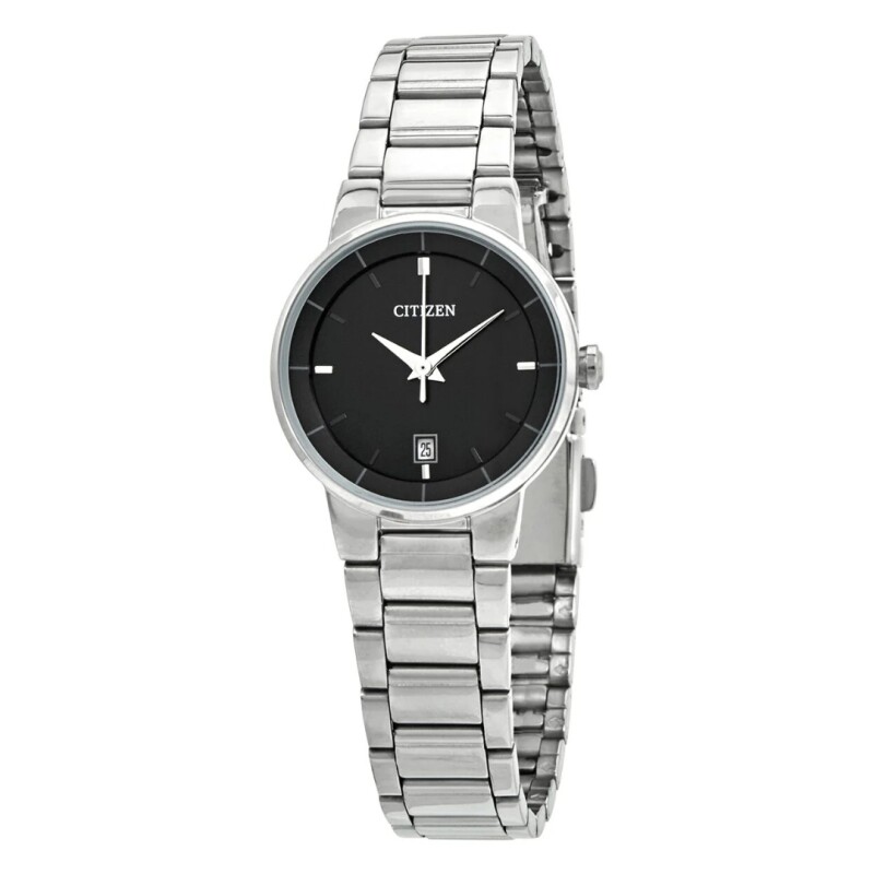 Reloj Citizen EU6010-53E para dama en acero Negro