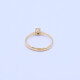 Anillo solitario oro 18k amarillo y brillante engarce 4 puntas. Anillo solitario oro 18k amarillo y brillante engarce 4 puntas.