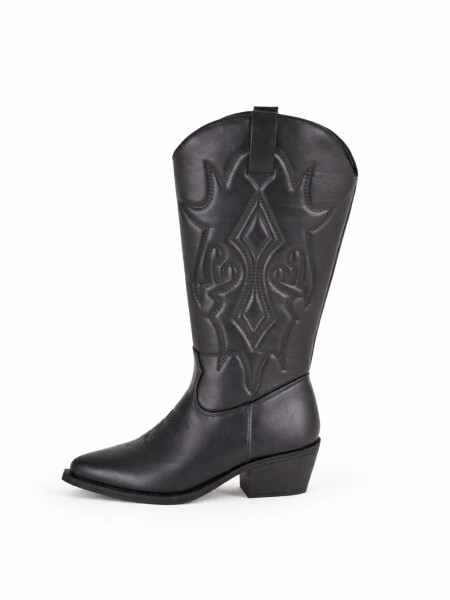 BOTA TEXA NEGRO