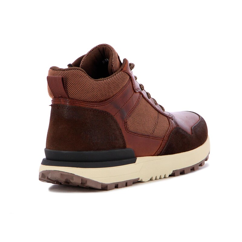 Country Calzado Bota Casual Hombre Acordonada - Cafe- Negro Cafe-negro