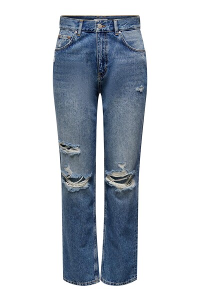 Jeans Robyn Tiro Extra Alto Light Medium Blue Denim