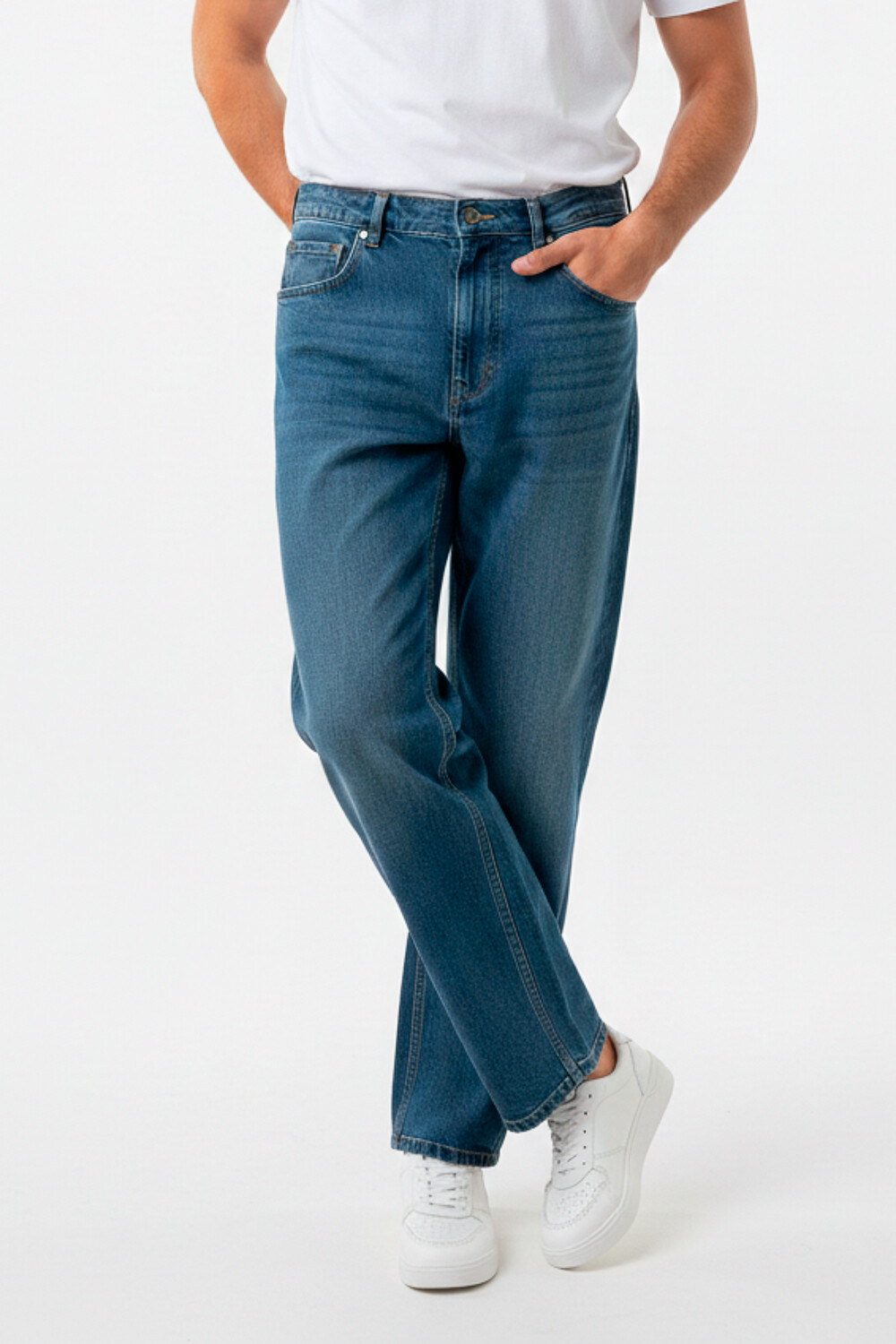 Pantalon Renvik Azul Medio